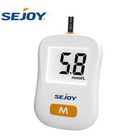 Medidor de glucosa en sangre digital Sejoy Venta al por mayor One Touch Standard Mentor Glucómetro sin aguja en sangre