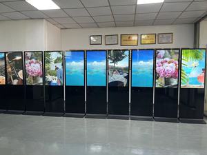 55 "inch kỹ thuật số biển hiển thị kiosk Totem <span class=keywords><strong>LCD</strong></span> màn hình cảm ứng ngoài trời thông minh Wifi tầng đứng máy nghe nhạc quảng cáo với hình ảnh động - Product Image 2