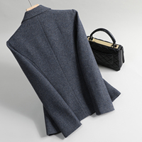 Costume veste femme 2025 nouveau printemps et automne court Senior décontracté mode costume veste