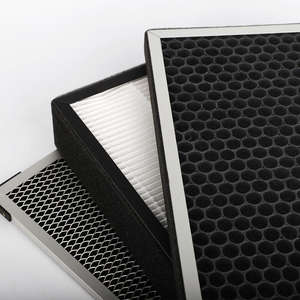 Filtre à <span class=keywords><strong>air</strong></span> en métal à 3 couches, boîte de filtre à <span class=keywords><strong>air</strong></span>, véritable filtre à charbon actif à haute efficacité, <span class=keywords><strong>purificateur</strong></span> <span class=keywords><strong>d</strong></span>'<span class=keywords><strong>air</strong></span> intérieur PM2.5, filtre de ventilateur <span class=keywords><strong>d</strong></span>'évacuation, 250 m/h - Product Image 2
