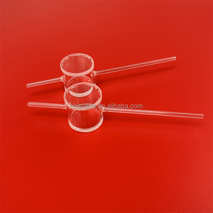 Tùy chỉnh độ tinh khiết cao Cuboid thủy tinh thạch anh di động thạch anh hơi nguyên tử cuvette - Product Image 2