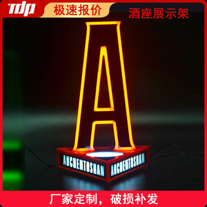 Exhibidor Acrílico Iluminado en Forma de A para Bares y KTVs - Product Image 3