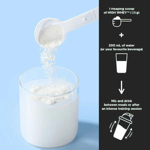 Suplemento nutritivo do músculo do pó alto da proteína do soro da imunidade do logotipo feito sob encomenda do OEM com índice alto da proteína para adultos - Product Image 3