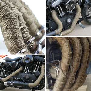 <span class=keywords><strong>Cinta</strong></span> de Aislamiento Térmico de Fibra de Vidrio para Escape de Automóviles y Motocicletas, Fabricada en China - Product Image 5