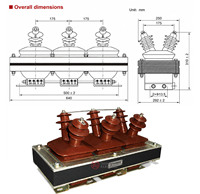 Transformateur de tension triphasé 10 kV en résine époxy JSZW-10 pour systèmes neutres non mis à la terre – Spécifications techniques