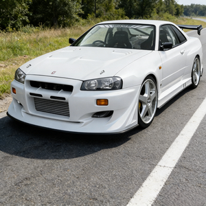 Kit de jupes latérales de pare-chocs pour Nissan Skyline R34 GTR 1998-2002 - Product Image 2