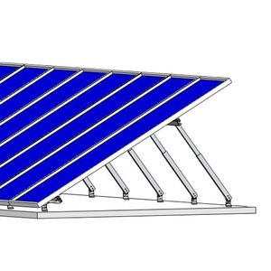 Pv 랙 회사 설치 프로필 시스템 장착 태양 전지 패널 레일 마운트/지붕 용 태양광 패널 키트 - Product Image 1