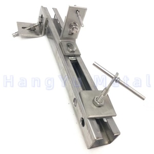 SS304 thép không gỉ lạnh hình thành kim loại rãnh unistrut C kênh <span class=keywords><strong>strut</strong></span> đường sắt cho đá cẩm thạch Ốp sửa chữa - Product Image 3