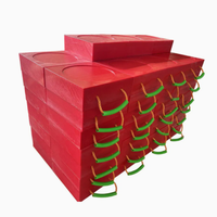 Plaque de stabilisation portable pour grue, résistante à l'usure, pour travaux de levage sur chantier