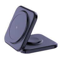 Penyangga ponsel iPhone, 15W pengisian daya cepat untuk iPhone, desain Airpods 2025, dudukan telepon Desktop, lipat baru 3 in 1, dudukan pengisi daya nirkabel