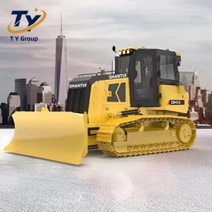 Bulldozer sur chenilles SHANTUI DH13 K2 130HP pour travaux municipaux, utilisation en construction et terrassement - Product Image 1