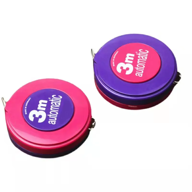 Factory Price Accept Custom Mini Colorful Keychain Soft Tape Measure With Logo