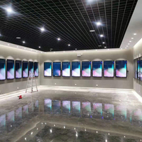 Écran tactile LCD mural, 21.5 pouces, 32, 43, 50, 55 pouces, écran tactile interactif FHD, pour publicité, affichage numérique