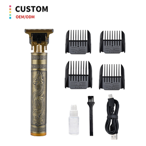 Kit de Corte de Pelo Personalizado, Recortadora de Barba Eléctrica Inalámbrica, Afeitadora Profesional Recargable - Product Image 1