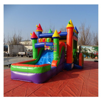 Château gonflable pour enfants, structure de jeu gonflable avec toboggan et aire de jeux