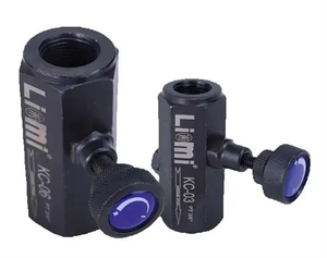 Vanne de régulation LIMI KC-02 PT1/4 KC-03 PT3/8 KC-04 PT1/2 KC-06 PT3/4 KC-08PT1 LA-10 M18*1.5 LA-16 M22*1.5 LA-20 M27*2 LA-25 - Product Image 2