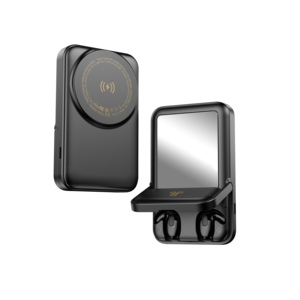 3-in-1 TWS Earbuds Power Bank Stand 7700mAh 15W Wireless <b>Charger</b> 22.5W PD Fast Charge with Watch & Earphone Charging - Product Image 5