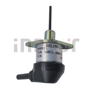 Solénoïde d'arrêt de carburant <span class=keywords><strong>pour</strong></span> <span class=keywords><strong>tondeuse</strong></span> de <span class=keywords><strong>tracteur</strong></span>, Kubota, V2003, V2203, V2403, 1A021-60010, 1A021-60013, nouveauté - Product Image 1