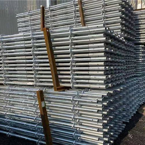 Base <span class=keywords><strong>Jack</strong></span> Layher Tipe Ringlock 60mm Baja Q345 untuk Bekisting Beton Kekuatan Tinggi - Product Image 2