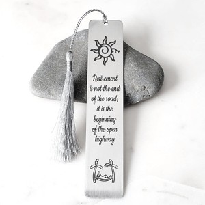 Cảm hứng khắc thăng hoa nhôm bạc thép đồng không gỉ steele tùy chỉnh kim loại Bookmark - Product Image 4