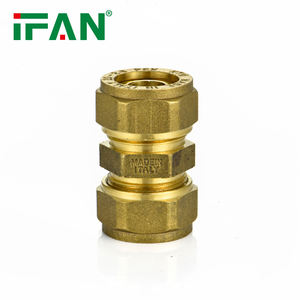 Латунные компрессионные фитинги 16 мм 18 мм 20 мм 22 мм 25 мм 26 мм 32 мм соединительные фитинги латунь - Product Image 3