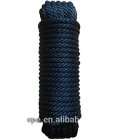 Type de corde d'emballage tressé solide à 12 brins fabriqué à partir de cordon PP Nylon Polypropylène Polyester 3mm 4mm 5mm 6mm PP
