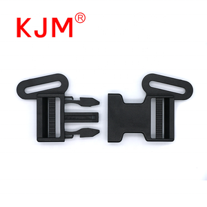 KJM-hebilla de plástico de <span class=keywords><strong>4</strong></span> vías para cochecito de bebé, doble cierre lateral ajustable - Product Image 2