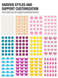 Grosir hidrokoloid medis sekali pakai bintik wajah untuk jerawat noda noda Patch tahan air menyerap penutup pengobatan noda - Product Image 5