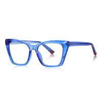 2150 élégant TR90 cadre pour femmes pour lunettes optiques lunettes en gros haute qualité bloquant la lumière bleue design tendance