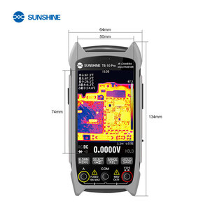 Multímetro y Termómetro de Mano <span class=keywords><strong>SUNSHINE</strong></span> TB-10 Pro 2 en 1 para Reparación de Teléfonos Móviles, Pruebas de Placas Base PCB - Product Image 1