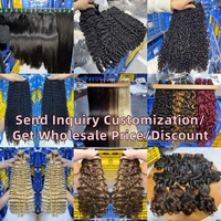 Fournisseur en gros de mèches de cheveux indiens bruts, Cheveux indiens vierges non traités en vrac, Extensions de cheveux indiens provenant d'un fournisseur indien