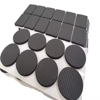 Protecteurs de jambes de chaise en caoutchouc mousse EVA personnalisés Tapis de sol antidérapants Couvre-jambes de table Couvre-pieds de meubles Couvre-pieds inférieurs Autres autocollants