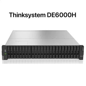 Nouveau stock ThinkSystem DE6000H 2U 24*2.5'' SFF, contrôleur double, ports hôtes SAS, baies de disques hot-swap, stockage d'entreprise - Product Image 1
