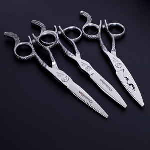 ChuanBen Hairdressing Scissors 6 Inch 5 Piece Set Feather Style Professional Barber Shears Stainless Steel - Product Image 2