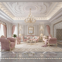 Solution de personnalisation complète pour la conception d'intérieur de villa française de rêve avec service de rendu 3D Max