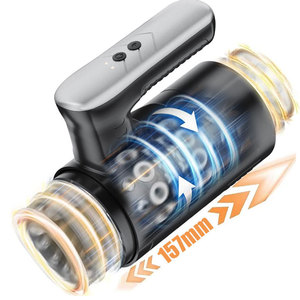 Heetverkopende draagbare telescopische beker voor volwassenen, masturbatie-apparaat voor mannelijke penetratie-oefeningen, premium masturbatoren - Product Image 1