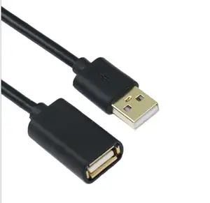 Muestra gratis Envío rápido 480Mbps USB 2,0 Universal Reversible A/M -F Cable arriba abajo