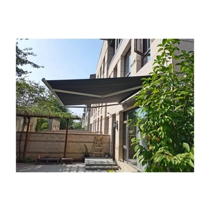 Trung Quốc-made nhôm dù để che nắng với nhanh tay quay cánh tay cơ giới hình chữ nhật bóng râm cho cửa sổ và vườn màu mặt trời và mưa - Product Image 2