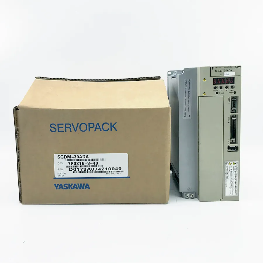 Yaskawa _ servopack 1/2 f7c sgdv 7r6a01a002000 Yaskawa servo controlador servo y unidad servopack serie Yaskawa jgsm