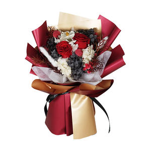 2025 gros nouveau Design fait à la main séché conservé Rose fleur Bouquets saint valentin remise des diplômes Thanksgiving fête des pères - Product Image 6