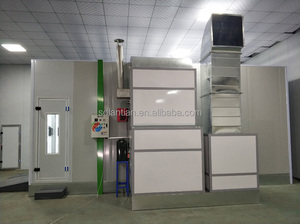 BLUESKY BSH-SP9300B Good Quality <strong>Spray</strong> <strong>Booth</strong> for <strong>Car</strong> Painting with Riello <strong>Diesel</strong> Burner CE Approved 22kw 380V/3PH/550HZ - Product Image 2