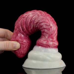 New Arrival FAAK Anal Plug With Suction Cup Curve <b>Dildo</b> Realistic <b>Dildos</b> Ball Flexible Sex Toys for Women Sex Shop - Product Image 4
