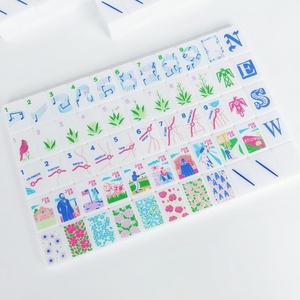 Factory Direct Wholesale 1.44 Inch Luxury Crisp White Acrylic American Mahjong Tiles, Mahjong Set (160 Tiles) for <strong>Entertainment</strong> - Product Image 1