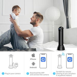 Cámaras de seguridad con detección de movimiento, audio bidireccional, 1080P, soporte de almacenamiento en la nube, wifi, red inteligente, visión nocturna, inalámbrica, HD - Product Image 2