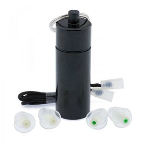 Bouchons <span class=keywords><strong>d</strong></span>'oreilles réutilisables en caoutchouc de silicone liquide haute fidélité avec réduction de bruit de 23 dB pour les musiciens, les batteurs, les concerts et les DJ - Product Image 1