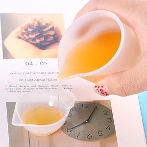 Tái sử dụng 100ml Silicone đo ly cho quy mô mềm trộn không dính nhà bếp sử dụng công cụ đo lường - Product Image 2