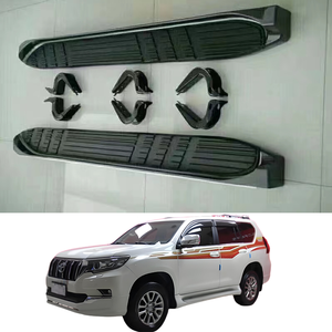 Marchepieds latéraux en alliage d'aluminium pour PRADO Land Cruiser FJ120/LC120 2002-2009, fabrication intelligente, luxe tout-terrain - Product Image 6