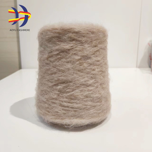 AOYU Stock Super Macio mohair 1/4.3NM Angora lã fantasia fio