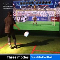 Salle de football simulée de marque LJ pour usage intérieur, capacité supérieure à 500 kg, pour une personne, équipement de divertissement pour lieux de loisirs