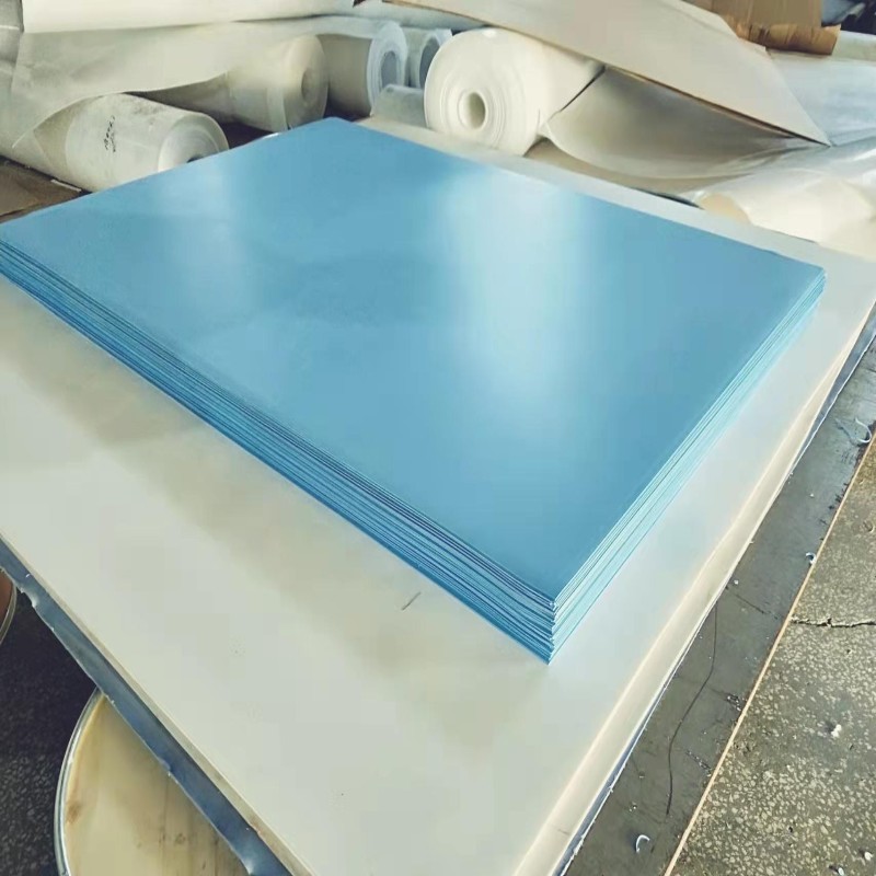 hot sale color filled graphite square PTFE Sheet